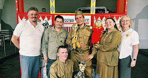 Наш "Петрушка на войне" выступил в парке Зарядье